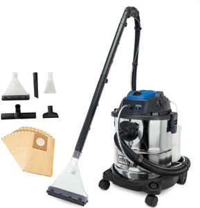 Scheppach Sprüh- und Waschsauger SprayVac20 | 5in1 Funktionen: Trocken & Nasssaugen, Sprühen, Ausblasen, Filtern | 1600W | 20 L | inkl. Zubehör