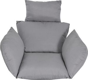 Topchances Hängesessel Kissen Auflagen Schaukelstuhl Sitzkissen Hängestuhl Sitzauflage Auflage Polster Ersatzkissen für Hängesessel,Grau Topchances Hängesessel Kissen Auflagen Schaukelstuhl Sitzkissen Hängestuhl Sitzauflage Auflage Polster Ersatzkissen für Hängesessel,Grau