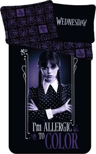 JERRY FABRICS Pościel z bawełny w kolorze środy, 140/200, 70/90 cm