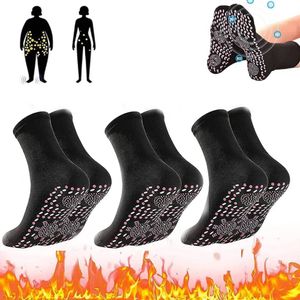 3 Paar Socken Massage Socken Wärmesocken Fußwärmer Magnetfeldtherapie Selbst Heizung Socken
