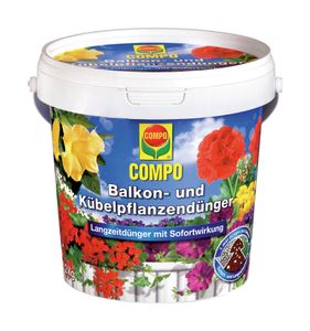 COMPO Balkon- und Kübelpflanzendünger - 1,2 kg