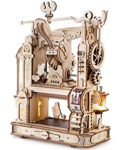 3D puzzle, Typografia, ROKR, Drevo, 303 dielikov