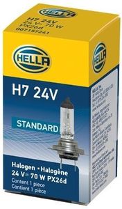 H7 HELLA Lampen Autolampen 24V 70W 8GH 178 555-251