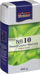 Meßmer Nr. 10 Assam Ceylon Mischung | loser Tee | 400g