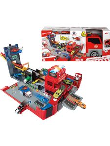 Dickie Toys Spielwaren Folding Fire Truck Playset Spielzeugautos Autos Spielautos Weihnachten winterlagerverkauf