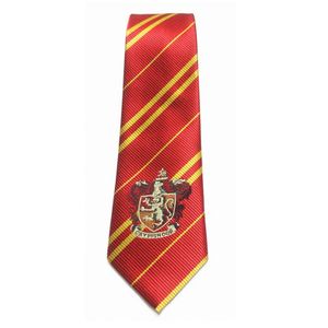 # Rot Potter Krawatte College Stil Lange Krawatte Gestreift Kinder Erwachsene Krawatte Weihnachtsgeschenk Krawatten Klassische Herren Krawatte Kostümkrawatte