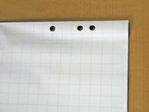 Blok AVELI pro flipchart, 25 listů, čtverečkovaný