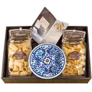 Pasta di Gragnano IGP / PGI Nudeln mit Keramik Pasta-Teller Geschenkkarton | Italien