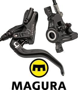 Magura MT4 Fahhrad MTB Tour Bremse mit 2-Finger Aluminium-Leichtbau-Hebel