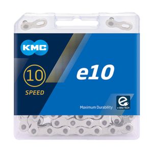 KMC Kette e10 für E-Bike 1/2" x 11/128" 122 Glieder 5,88mm 10-f.