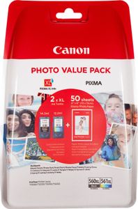 Canon PG-560 XL / CL-561 XL Photo Value Pack PP-201 10x15