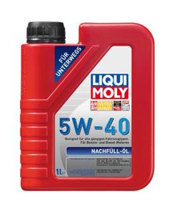 Liqui Moly Nachfüll Öl 5W 40 Hochleistungs Leichtlaufmotoröl 1L