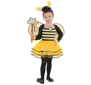 Bienen Kostüm Kleine Ballerina Biene inkl. Zubehör für Kinder