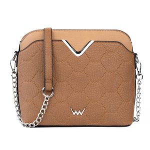 Vuch Dámská crossbody kabelka Fossy Brown hnědá One size