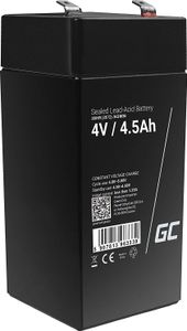 Green Cell® AGM 4V 4,5Ah Akku VRLA Blei-Batterie Bleiakku Ersatzakku Gelakku Akkubatterie Zyklenfest Unbemannt Spielzeug | Elektro Spielzeug| Alarm | Notstrom | Kinderfahrzeuge| Kinder-Quad