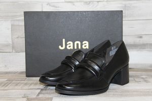 Jana Damen Hochfrontpumps schwarz 5,5cm Absatz 40