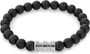 Calvin Klein - 35000104 - Náramok - Pánsky - Nerezová oceľ - Čierny - 18 cm
