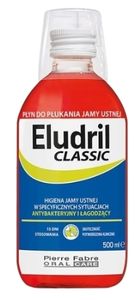 Eludril classic, Płyn do płukania jamy ustnej, 500ml