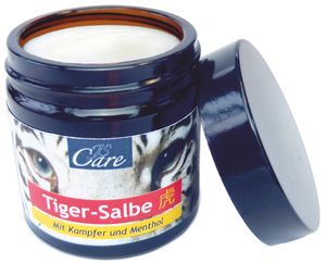 JS Care Tiger-Salbe | revitalisierend für Muskeln und Gelenke | Kopfschmerzen | Erkältungsbeschwerden | 50 ml