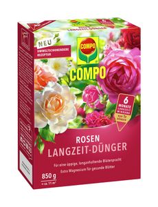 COMPO Rosen Langzeit-Dünger - 850 g für ca. 11 m²