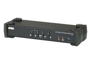 Aten CS1924 KVMP prepínač 4-cestný DisplayPort USB 3.0 4K