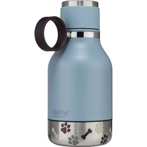 Asobu Dog Bowl Bottle Blau, 0.975 L