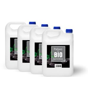 4x5L Biobrennstoff /Ethanol für Biokamine 20L Ethanol-kraftstoff