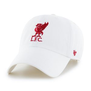 Liverpool FC Basecap Cap cleanup Baseballcap LFC 191119649874 weiß Logo rot