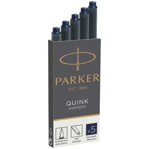 PARKER Inkoustová kazeta QUINK černo-modrá 5 kusů