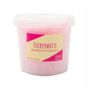 Erdbeere Zuckerwatte | frisch auf Bestellung hergestellt | 2,5L Eimer