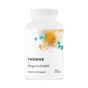 Thorne Research, Omega-3 with CoQ10, 90 Kapseln
