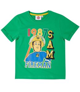 Feuerwehrmann Sam T-Shirt grün(104) (128|grün)