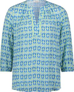 Cartoon Bluse Kurz 3/4 Arm 5880 Green/Blue 42 Cartoon Bluse Kurz 3/4 Arm 5880 Green/Blue 42