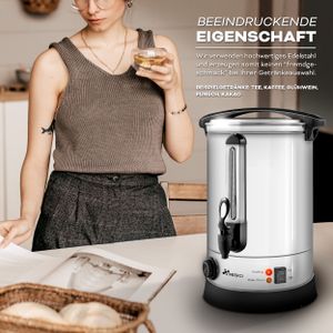 TRESKO® czajnik do grzanego wina 10L czajnik do grzanego wina czajnik do grzanego wina czajnik do grzanego wina
