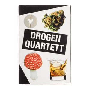 Drogen Quartett - Das ultimative Rauschgift Kartenspiel Spielquartett