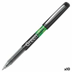 Pióro z płynnym tuszem Pilot Green-Ball Black 0,35 mm (10 sztuk)