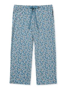 Schiesser schlaf-hose schlaf-hose pyjama schlafmode Mix & Relax 3/4 blaugrau 40