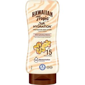 Hawaiian Tropic Silk Hydration Protective Solar Lotion Spf15 180 Ml