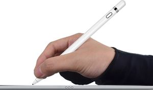 Peachy Anti-Touch-Handschuhhülle Zeichenhandschuh Kompatibel mit Apple Pencil und Samsung Stylus - Schwarz