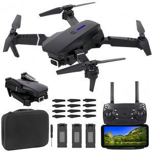Drohne mit 4K Kamera, RC Quadcopter FPV Drone mit Dual-Kamera, Start/Landung mit einer Taste, 360° Flip, Gestenfotografie, Headless-Modus, WLAN Drohne mit 4K Kamera, RC Quadcopter FPV Drone mit Dual-Kamera, Start/Landung mit einer Taste, 360° Flip, Gestenfotografie, Headless-Modus, WLAN