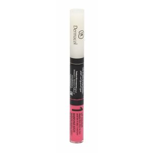 Dermacol 16H Lip Colour N. 27 zweiphasige, langanhaltende Farbe und Gloss für die Lippen 7,1  ml
