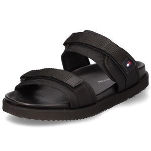 Tommy Hilfiger Herren Klassische Sandalen FM0FM04118 BDS Farbe: Schwarz Größe: 41