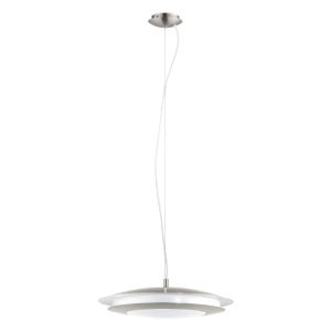 EGLO connect LED Pendelleuchte Moneva-C, Hängelampe, Hängeleuchte weiß mit Farbtemperaturwechsel (warm, neutral, kalt), RGB, dimmbar, Ø 48,5 cm