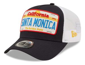 New Era - License Plate California Santa Monica Trucker Snapback Cap : Mehrfarbig One Size Farbe: Mehrfarbig Größe: One Size