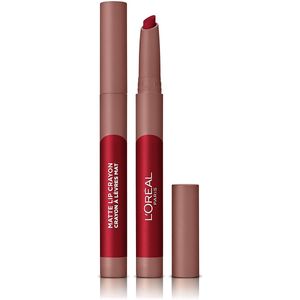 L’Oréal Paris Infaillible Very Matte Lip Crayon, Rot, Brulee Everyday, 1 Farben, Frauen, Matte, 1 Stück(e)