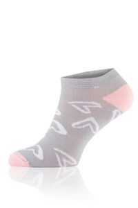 Dámské členkové ponožky S149S Noelie Sivo-ružová 20-24
