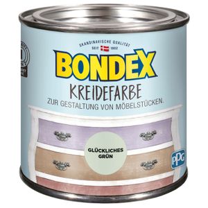 Bondex Kreidefarbe Glückliches Grün Shabby-Chic-Look, 500 ml