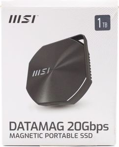 MSI DATAMAG 20 Gb/s 1 TB - 1 600 MB/s čítanie 1 500 MB/s zápis, magnetický port