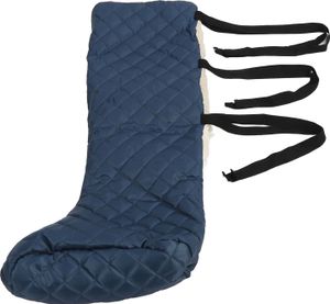 Warme Gipsbeinmanschette, waschbar, weich, elastisch, Gipsbein-Fußsockenschutz mit verstellbarem Riemen