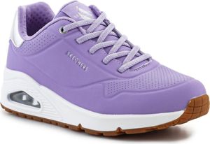 Skechers Damen Sneaker UNO SHIMMER AWAY lila, Größe 40 (155196)